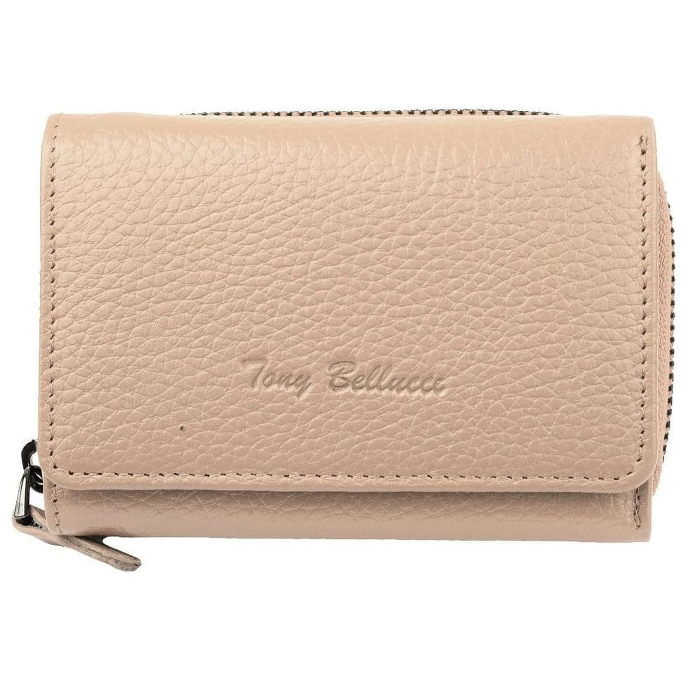 Гаманець жіночий шкіряний Tony Bellucci T876-218 світло-бежевий