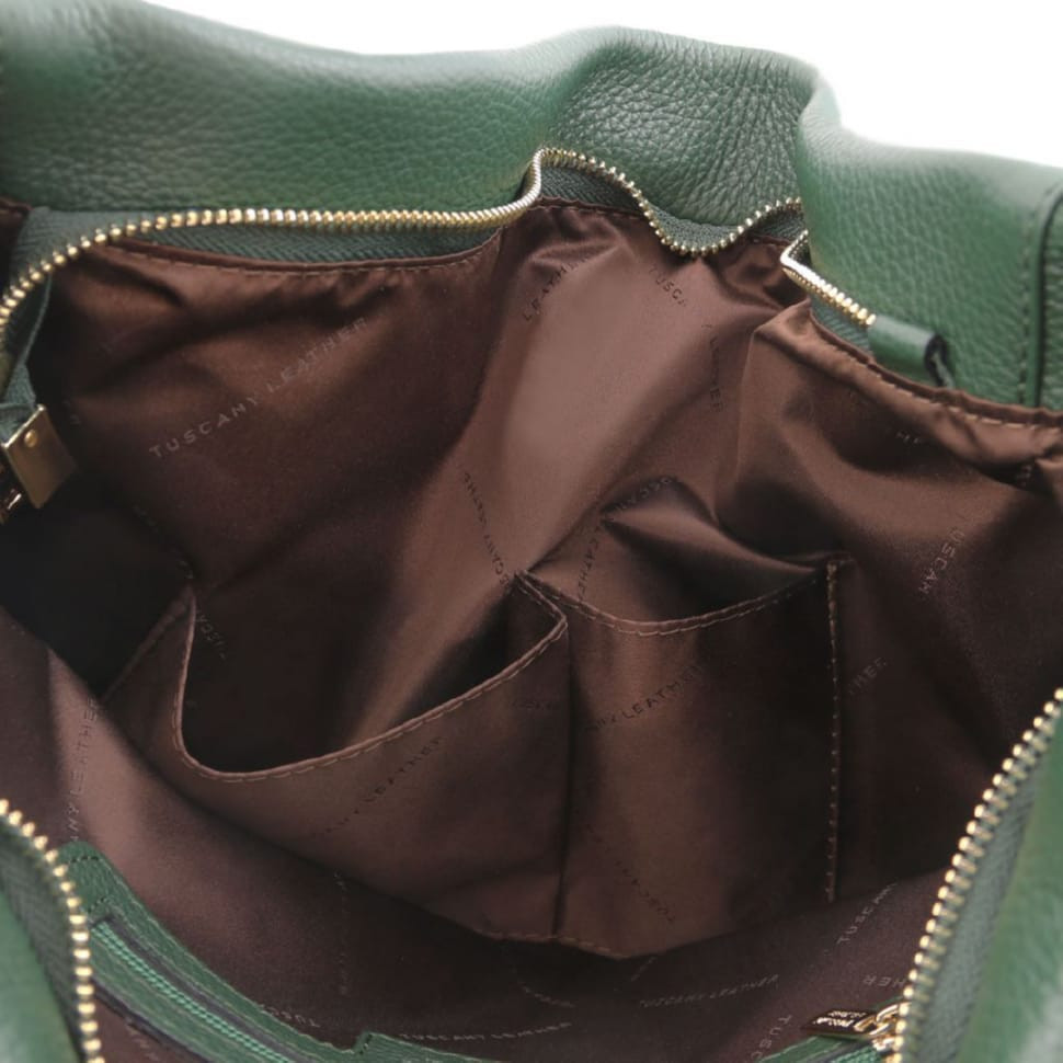 TL Сумка М'яка шкіряна сумка бохо Tuscany TL141884