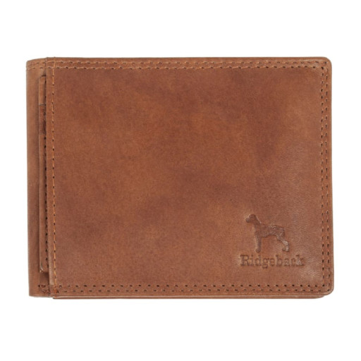 Гаманець шкіряний чоловічий Ridgeback JBNC 39MN Tan (Рудий)
