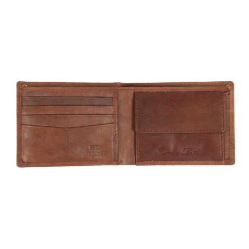 Гаманець шкіряний чоловічий Ridgeback JBNC 39MN Tan (Рудий)