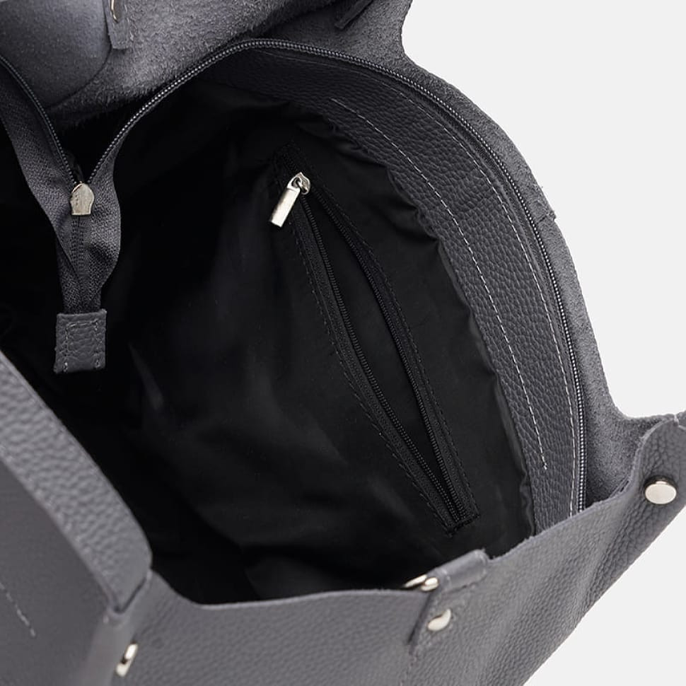 Жіноча шкіряна сумка Ricco Grande 1l575gr-grey