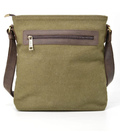 Men's bag canvas + leather RH-0040-4lx Tarwa