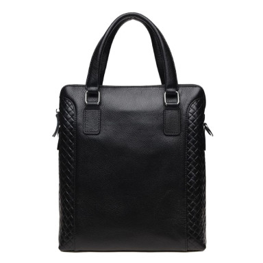 Men's leather bag Borsa Leather k19117-2-black