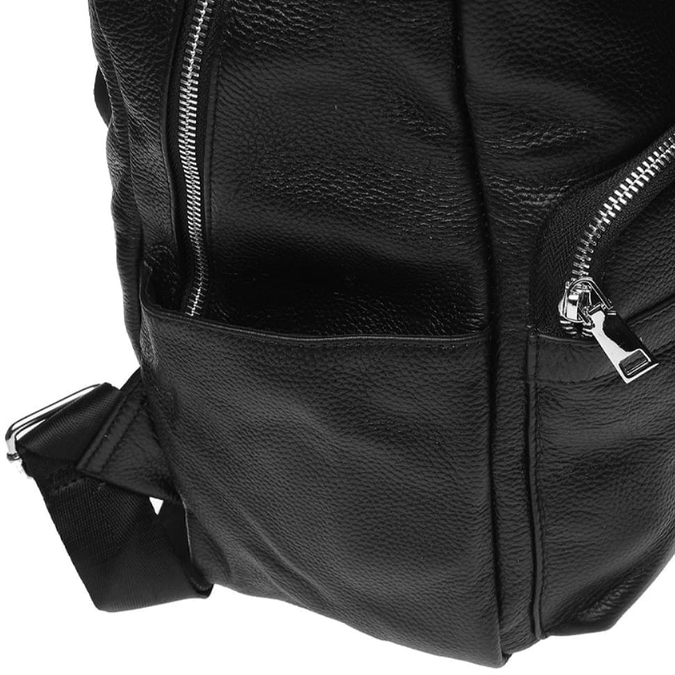 Чоловік рюкзак шкіряний Keizer K168009-black