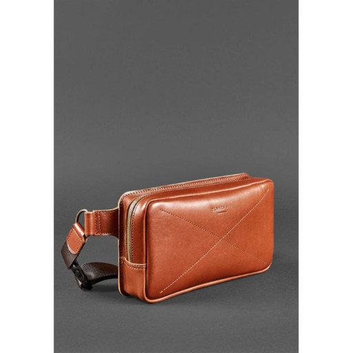 Шкіряна сумка Dropbag Maxi світло-коричнева