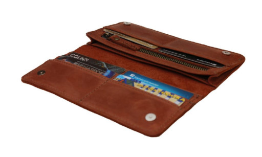 Гаманець жіночий шкіряний великий SULLIVAN 80277(10) світло-коричневий