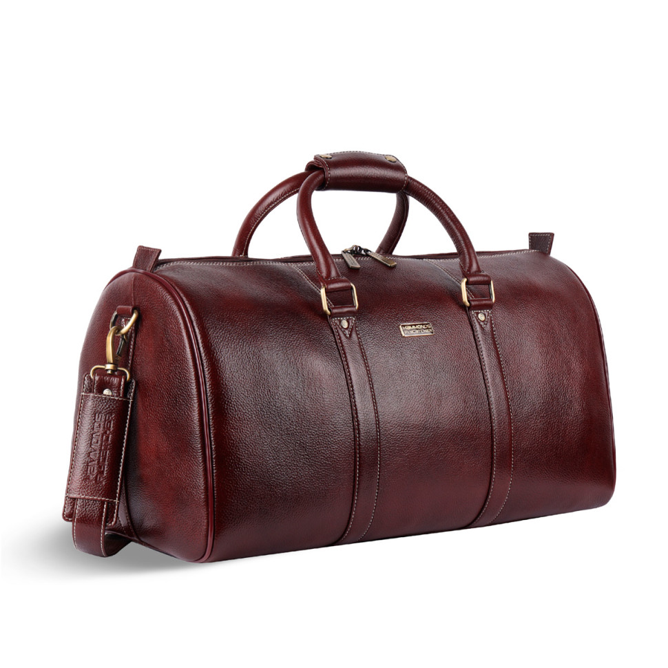 Шкіряна дорожня сумка Hammonds Flycatcher Duffle Bag Brown (Коричневий)