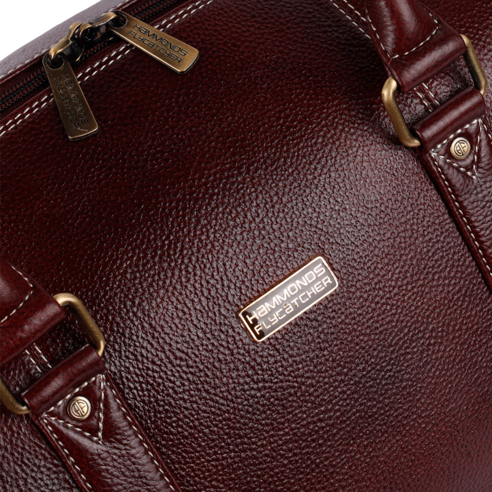 Шкіряна дорожня сумка Hammonds Flycatcher Duffle Bag Brown (Коричневий)