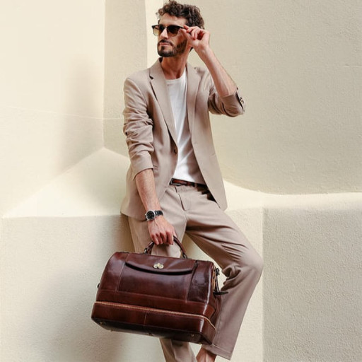 Cаквояж шкіряний, сумка доктора Time Resistance - Doctor Faustus коричневий 5219101