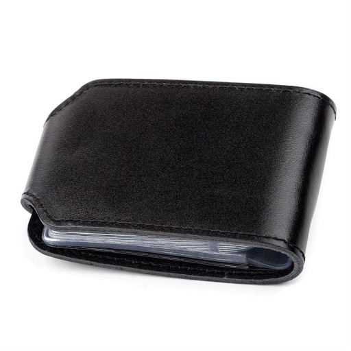 Холдер горизонтальний Shvigel 13915 шкіряний Чорний