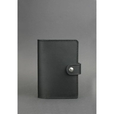 Leather Passport Cover 3.0 Black