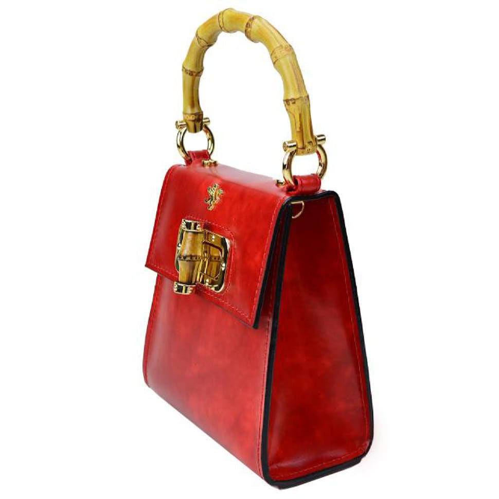 Pratesi REM298/22 - Castalia R298/22 Lady Bag in cow leather Castalia R298/22 Emerald