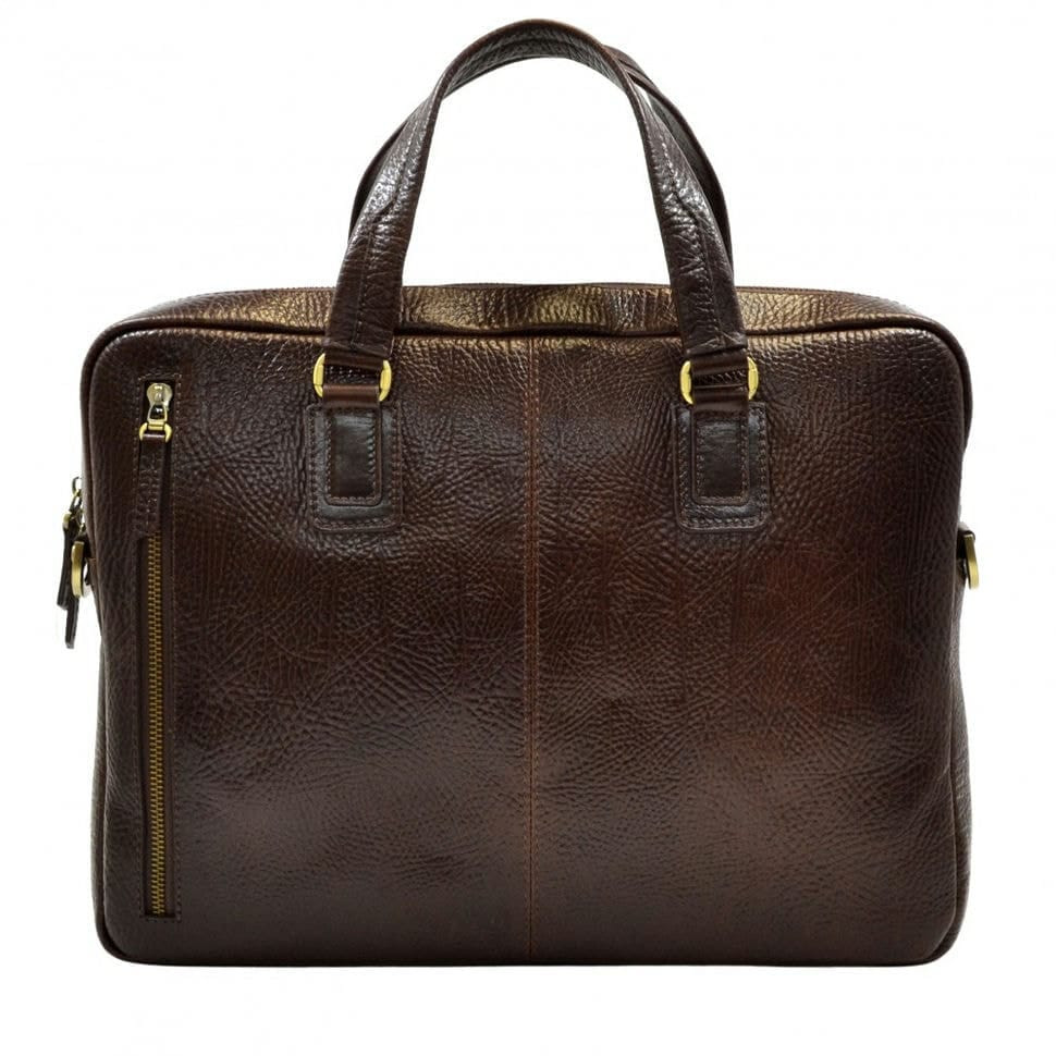 Шкіряний портфель Tony Bellucci 5095-886 коричневий флотар