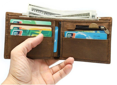 Horizontal Wallet Vintage 20042 Brown