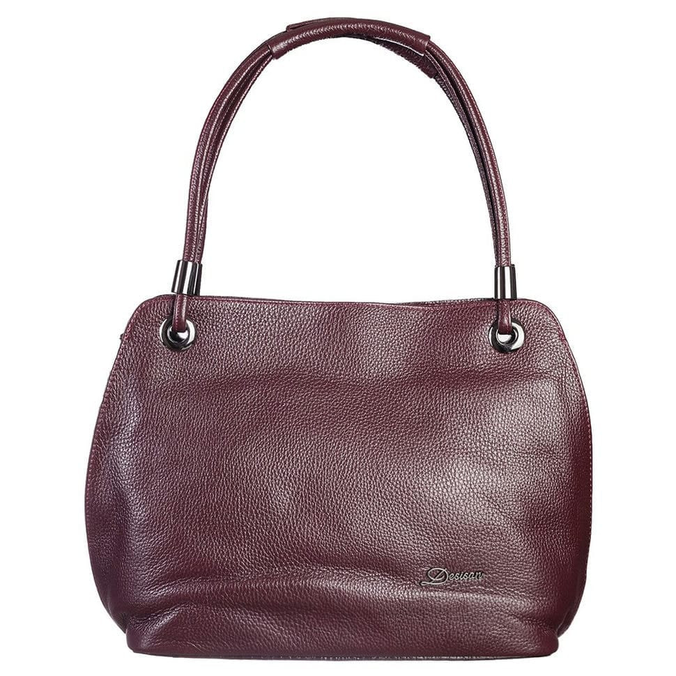 Сумка жіноча шкіряна Desisan 7146-339 бордо флотар