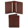 Exclusive 2 fold leather wallet for men Tuscany TL142064 