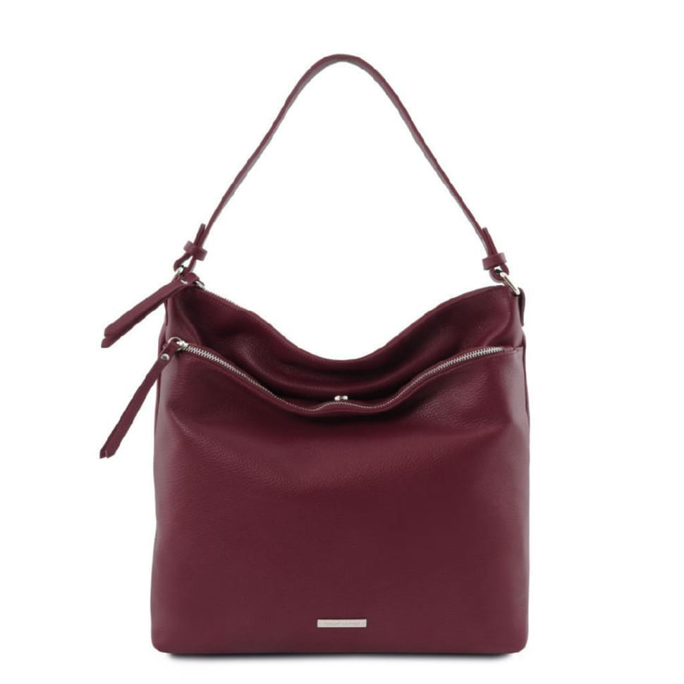 TL Сумка М'яка шкіряна сумка через плече Tuscany TL141874