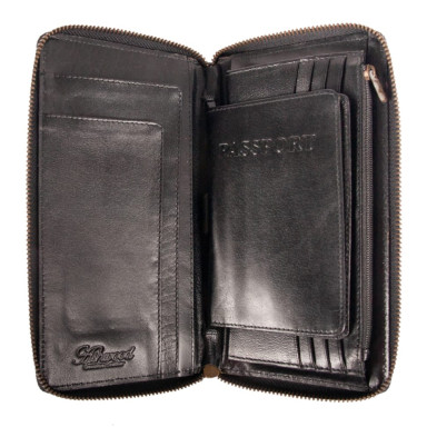 Purse travel Ashwood TW01 Black (Black)