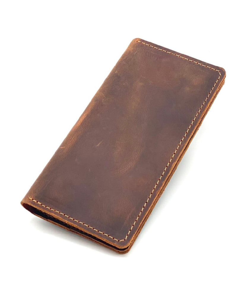 Мужской портмоне из лошадиной кожи Crazy Hourse Newery N8047KK