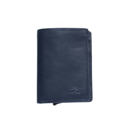 Кредитниця шкіряна Nevada 3758 з системою RFID navy синій
