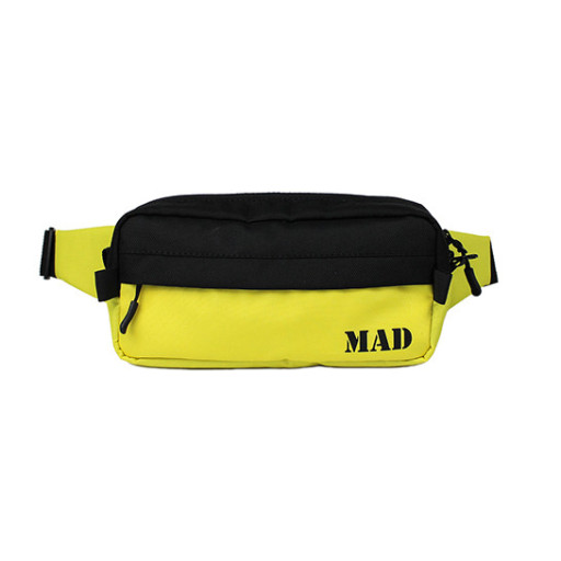 Сумка QUBE жовта від MAD | born to win™