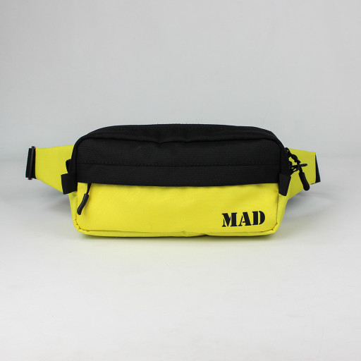 Сумка QUBE жовта від MAD | born to win™