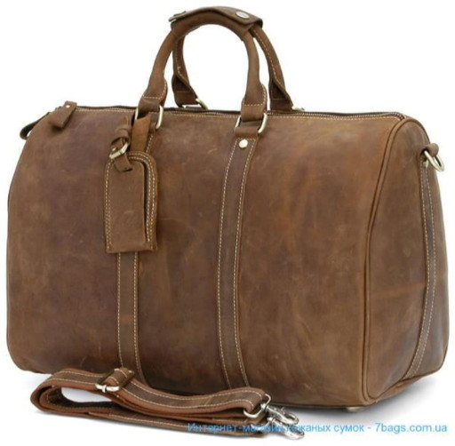 Містка сумка з кінської шкіри