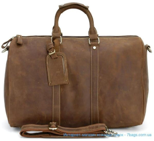 Містка сумка з кінської шкіри