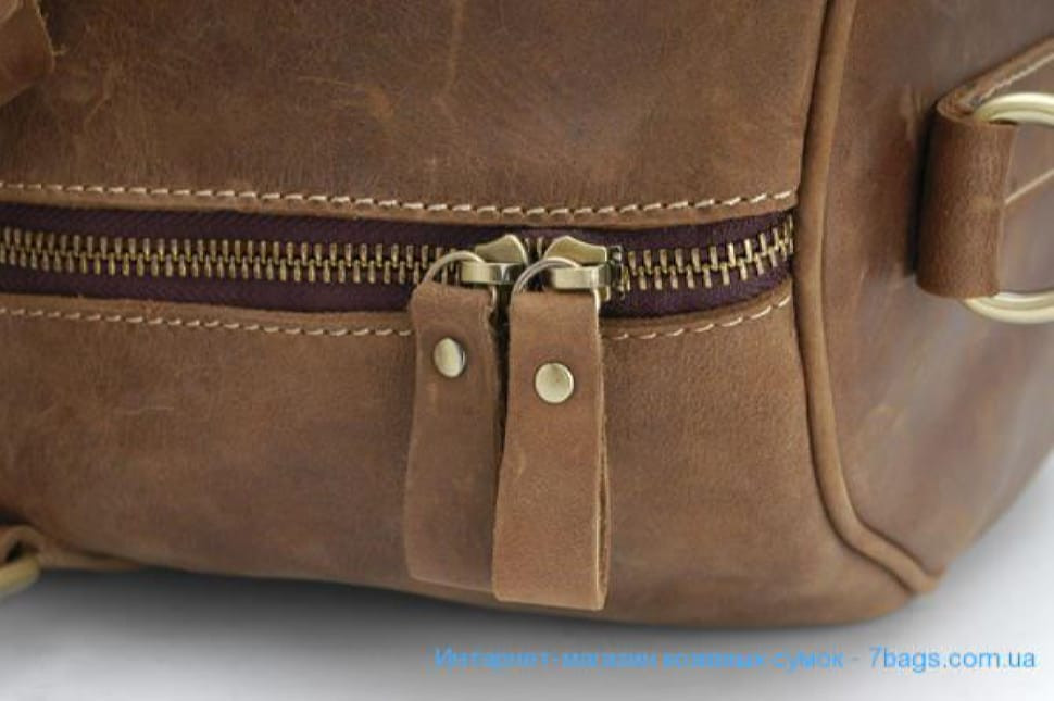 Містка сумка з кінської шкіри