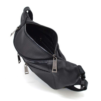 Men's leather belt bag FA-3088-3md TARWA