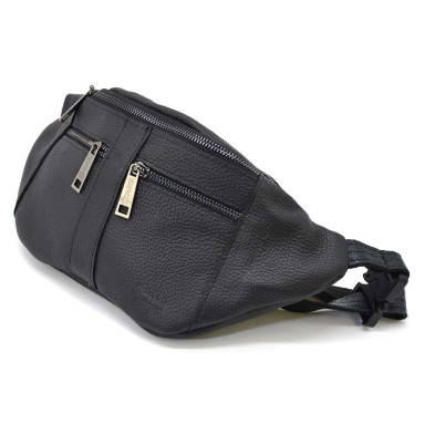 Men's leather belt bag FA-3088-3md TARWA