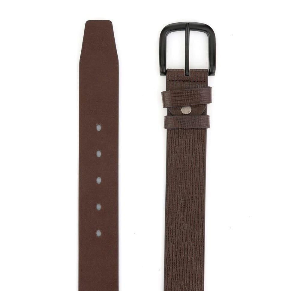 Коричневий чоловічий ремінь Colmen R01-A76B