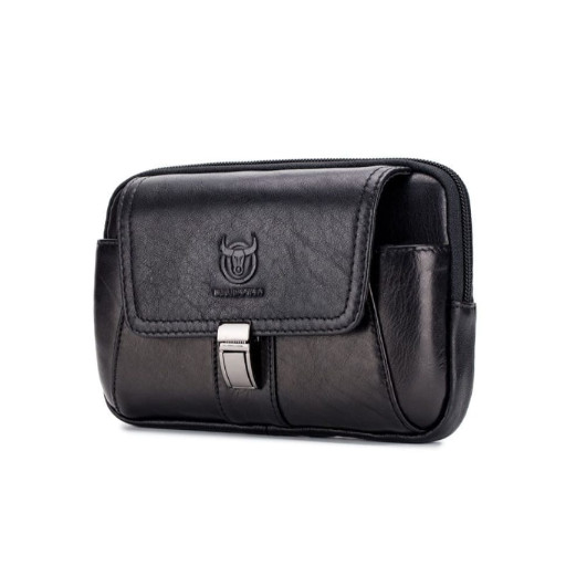 Напоясний сумка-чохол для смартфона YB043A Bull з натуральної шкіри