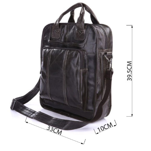 Сумка чоловіча Vintage 14068 Сіра