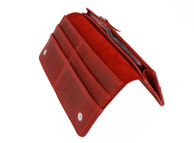 Кошелек женский кожаный большой SULLIVAN 80250(10) красный