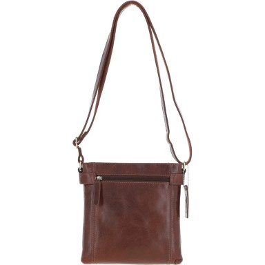 Шкіряна сумка Ashwood K45 Chestnut (Коричневий)