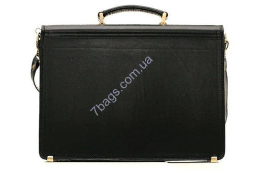 Шкіряний портфель для ділових чоловіків в вінтажному стилі