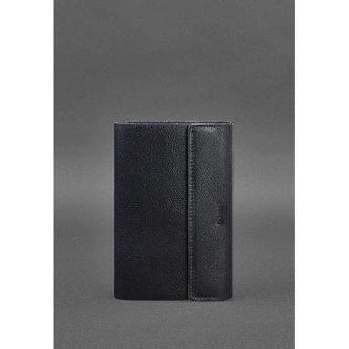Leather notebook soft beech 7.0 dark blue