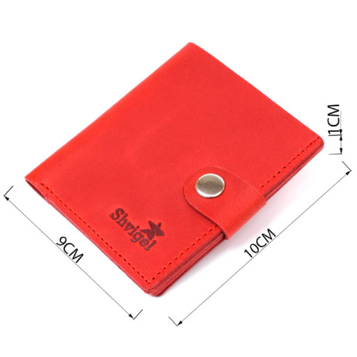 Жіноче матове портмоне Shvigel 16476 Червоний