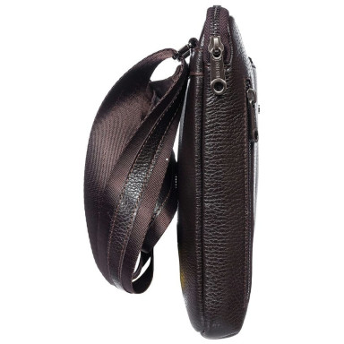 Soft leather purse DESISAN 3030-09 brown smooth