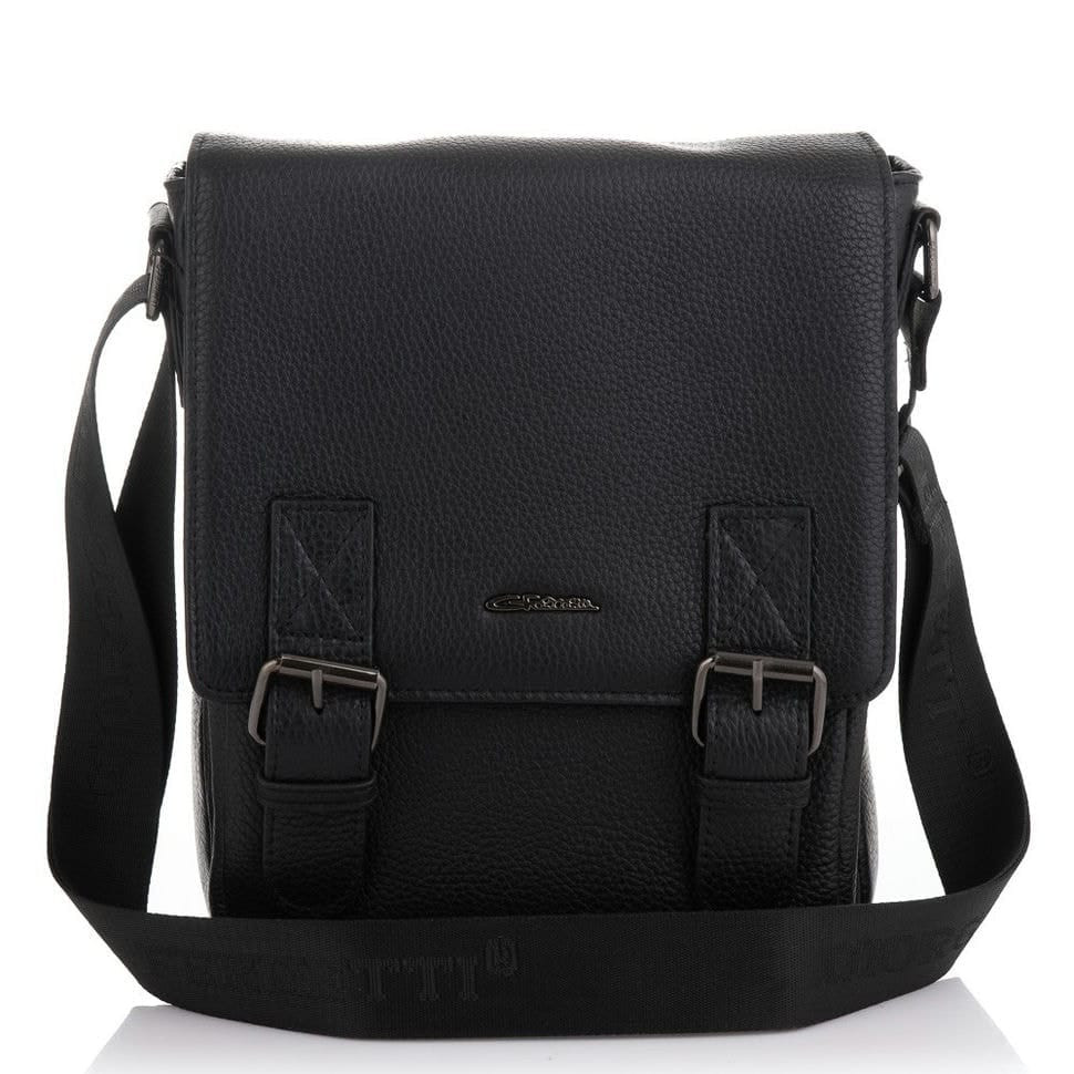 Барсетка м'яка шкіряна GIORGIO FERRETTI GF1820H-1 чорна