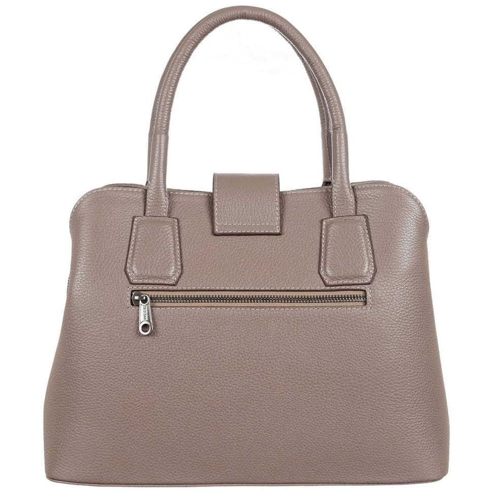 Сумка жіноча шкіряна Desisan 571-223 бежевий замш