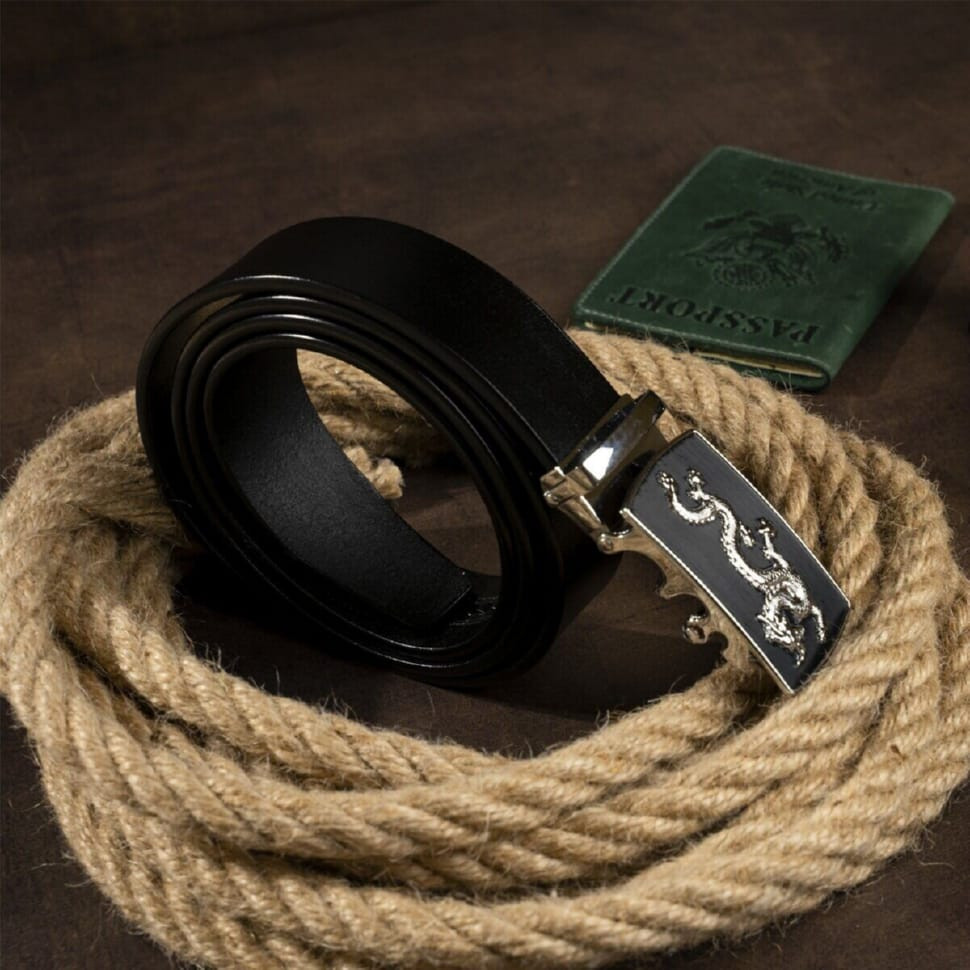 Яскравий жіночий ремінь із натуральної шкіри Grande Pelle 21439 Червоний