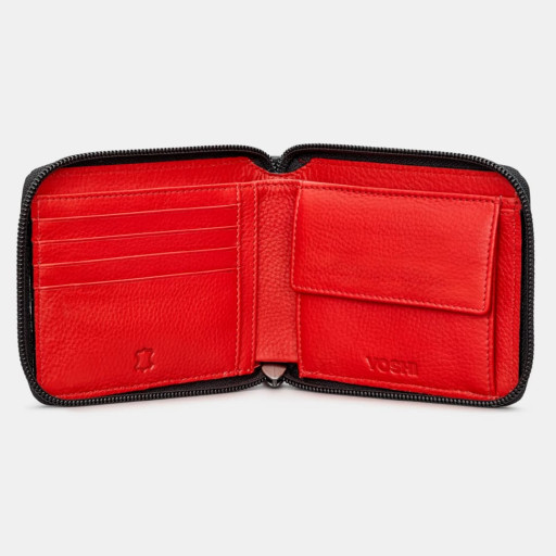 Гаманець чоловічий Yoshi Y2046 Black/Red