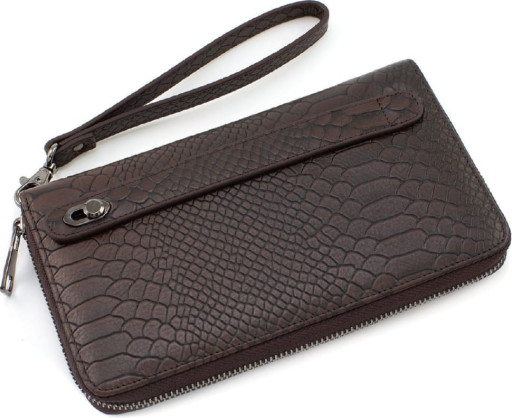 Елітний чоловічий клатч із натуральної шкіри Marco Coverna 086-5901 Brown