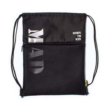 Comfortable urban backpack-bag for shoes in black from MAD | born to win™