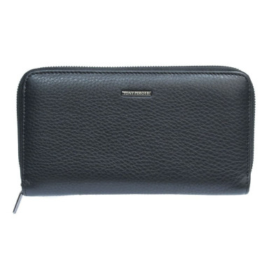Leather wallet Newcontatto 3622 nero black