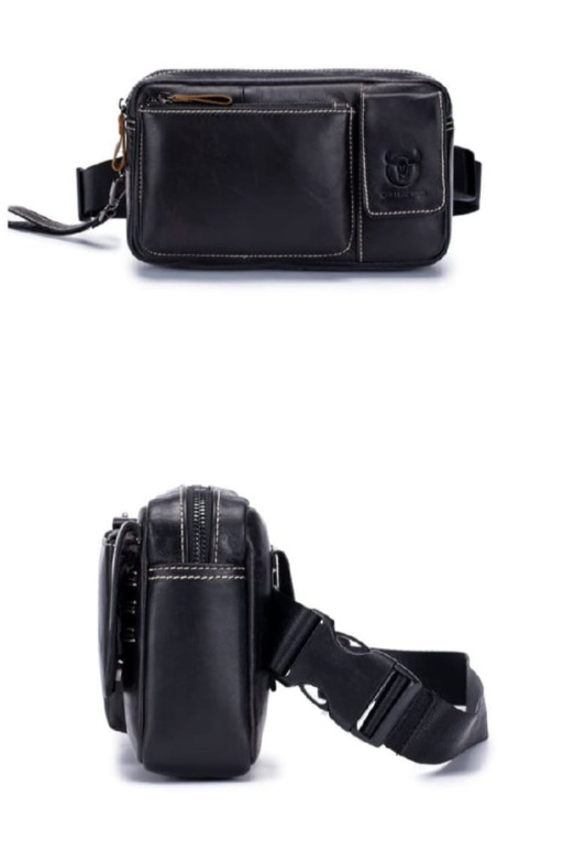 Сумка на пояс T0025A Bull з натуральної шкіри