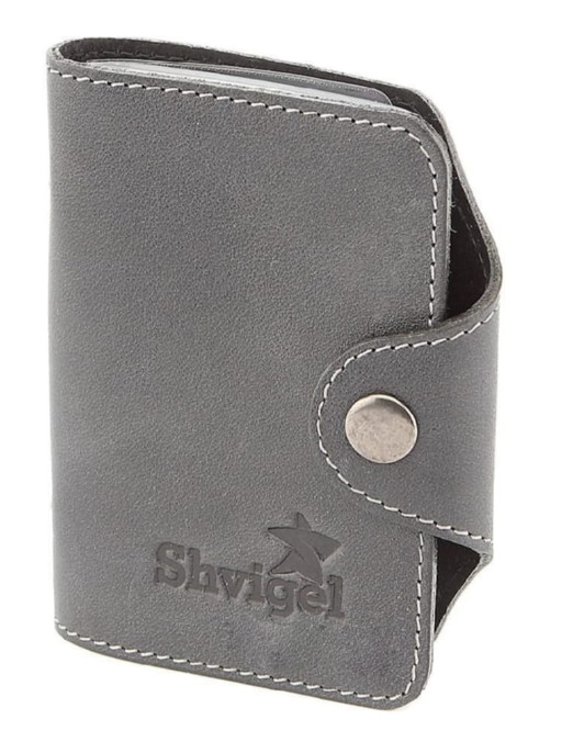 Exclusive set of stylish leather accessories SHVIGEL 10079