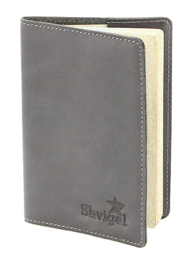 Exclusive set of stylish leather accessories SHVIGEL 10079
